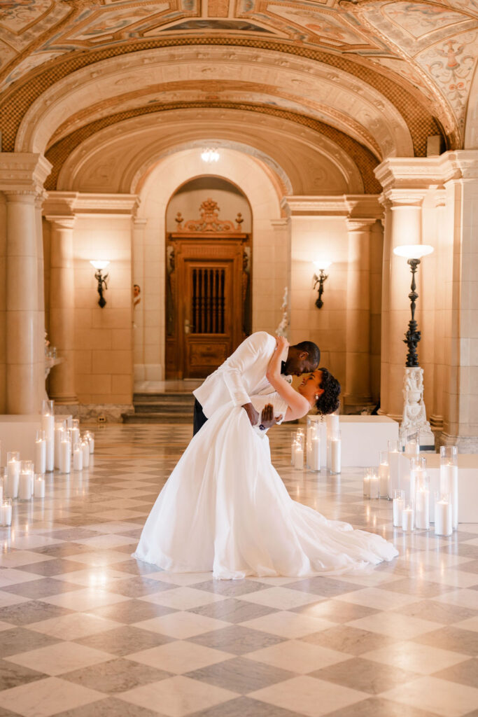 Aldrich Mansion Wedding | Ballroom at Aldrich Mansion